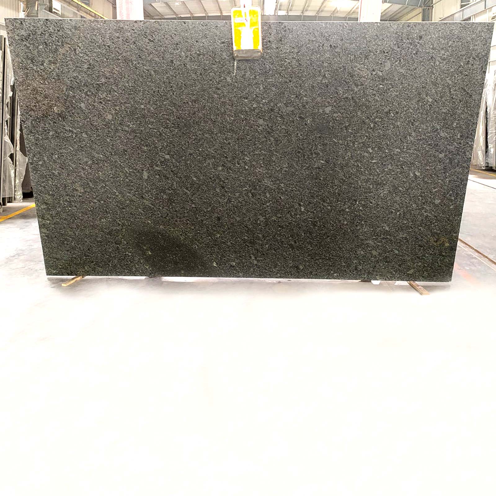 Steel grey granite gangsaw slab