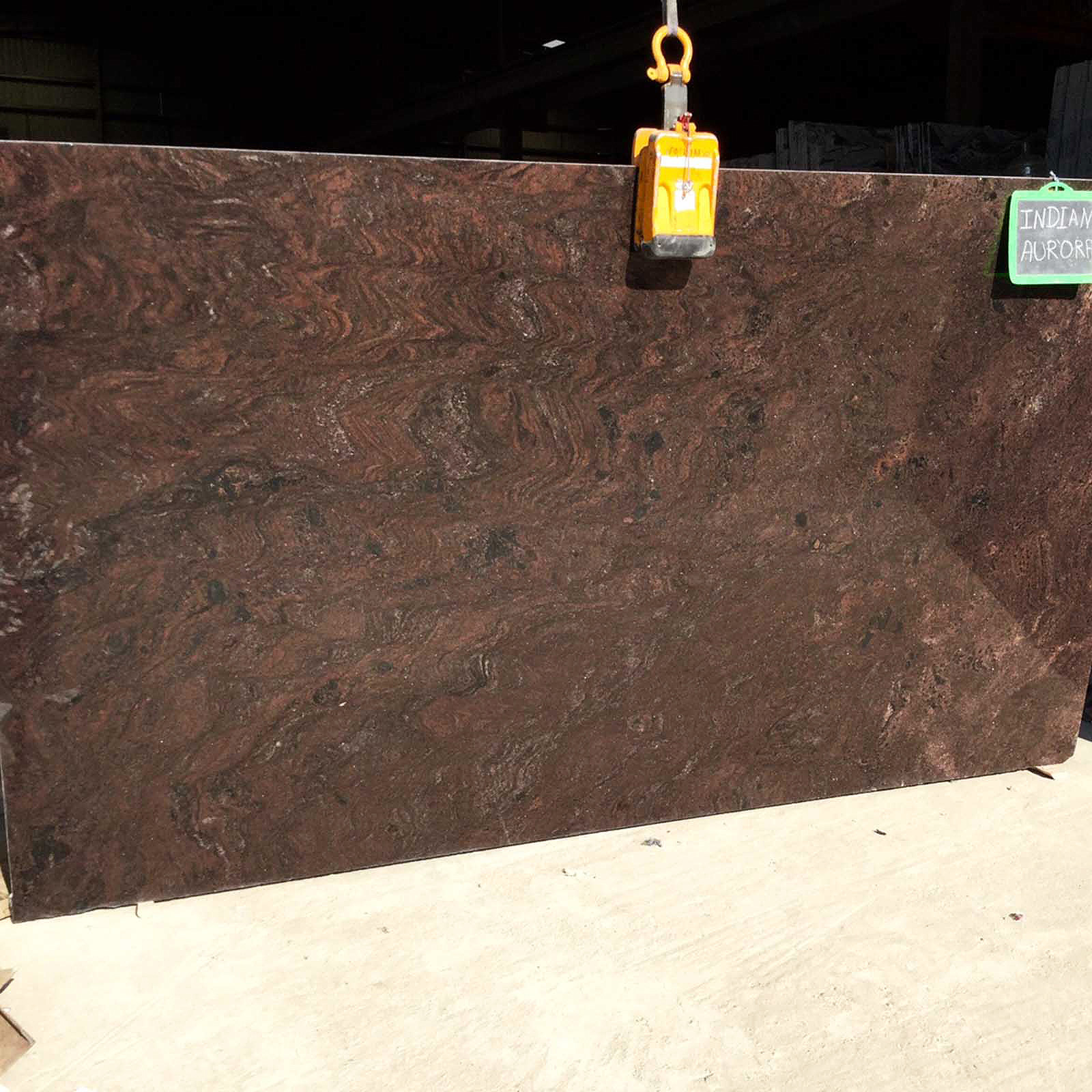 Indian aurora gangsaw slab