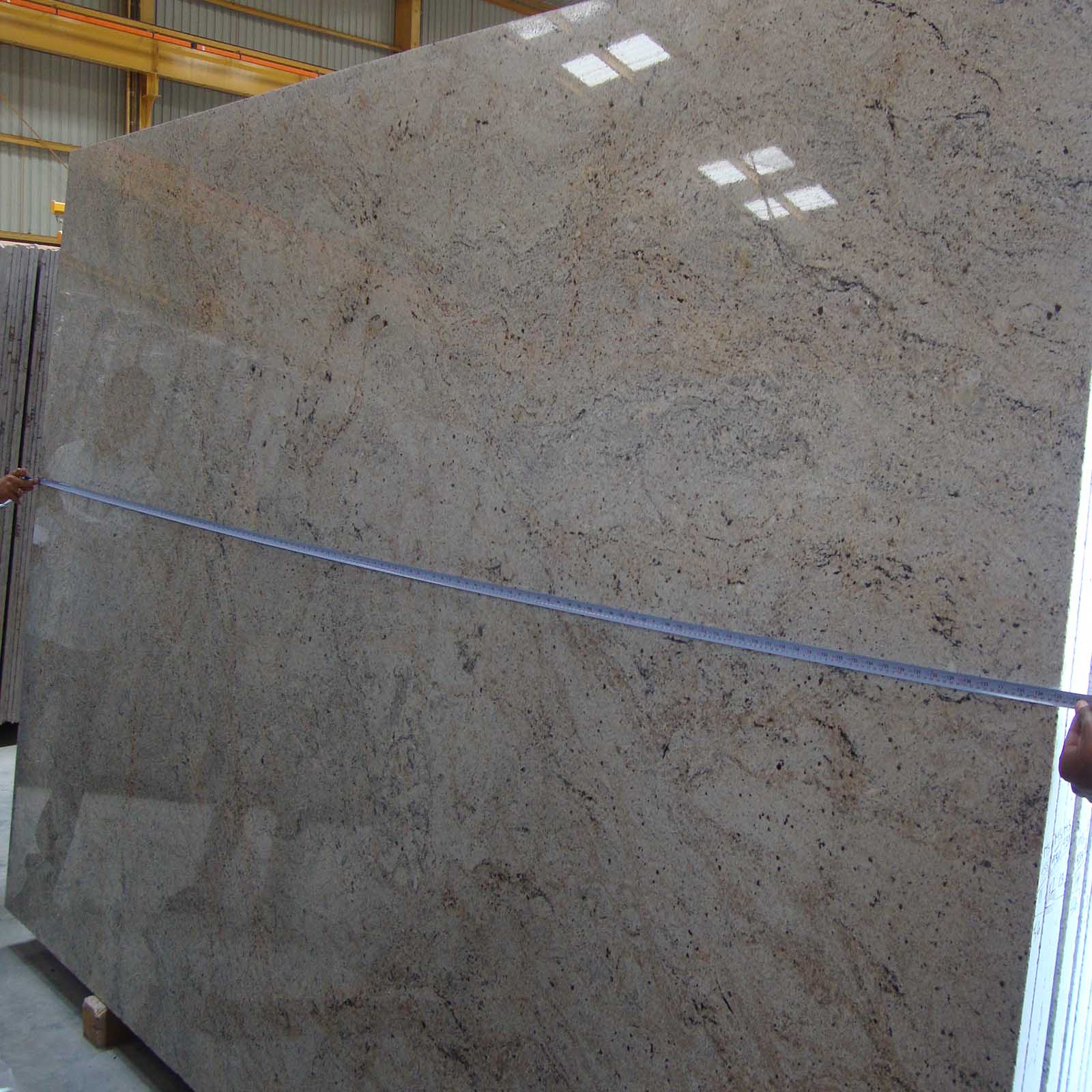 Ivory fantasy granite slab