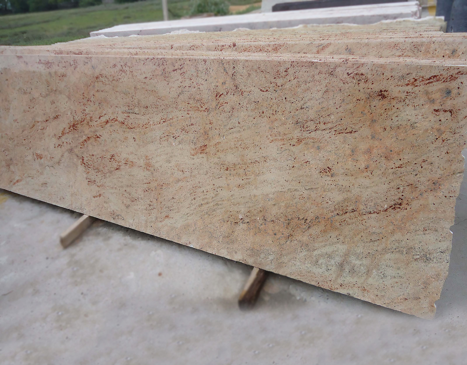 Shivakashi gold granite cutterslab