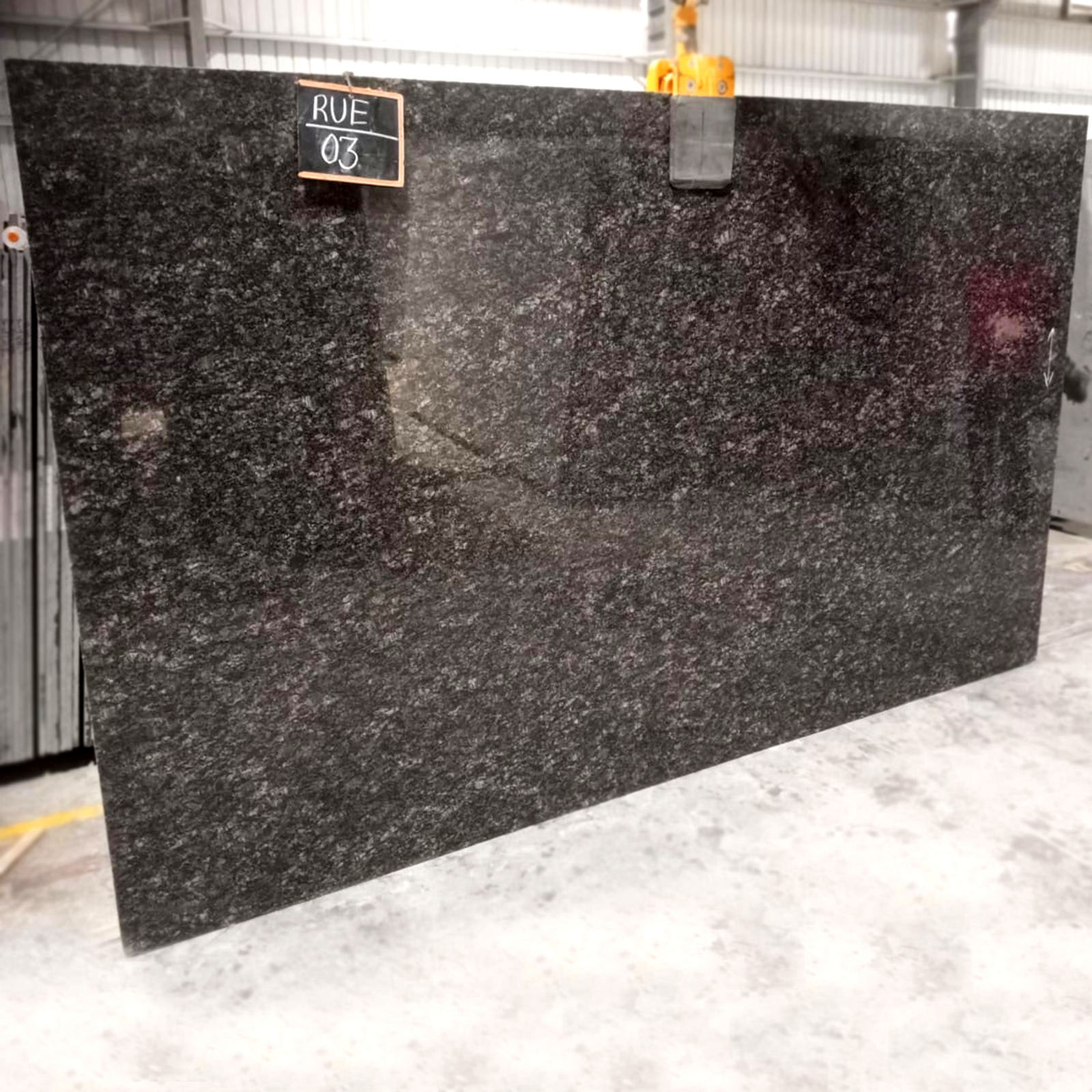 Sapphire brown granite gangsaw slab
