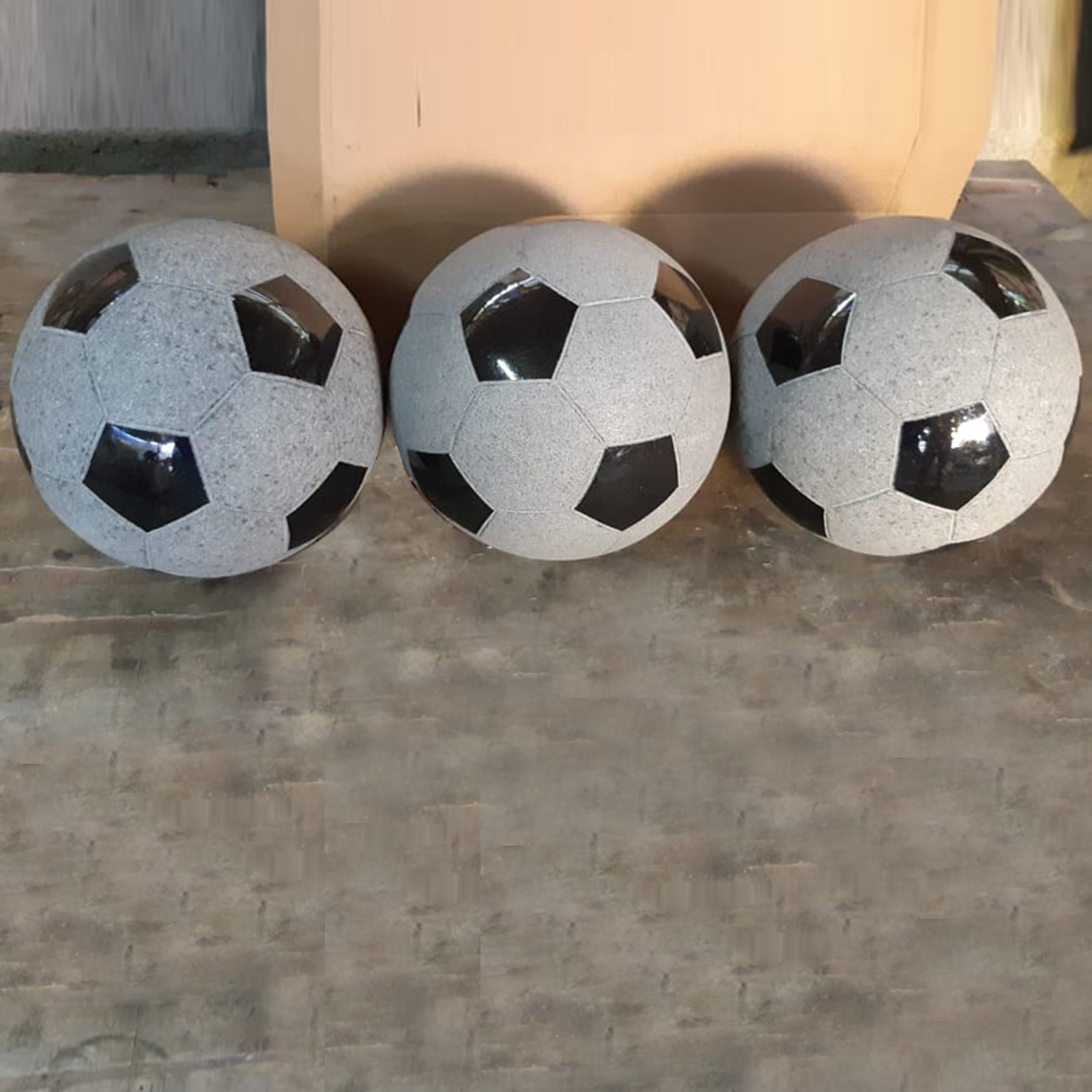 Granite footballs