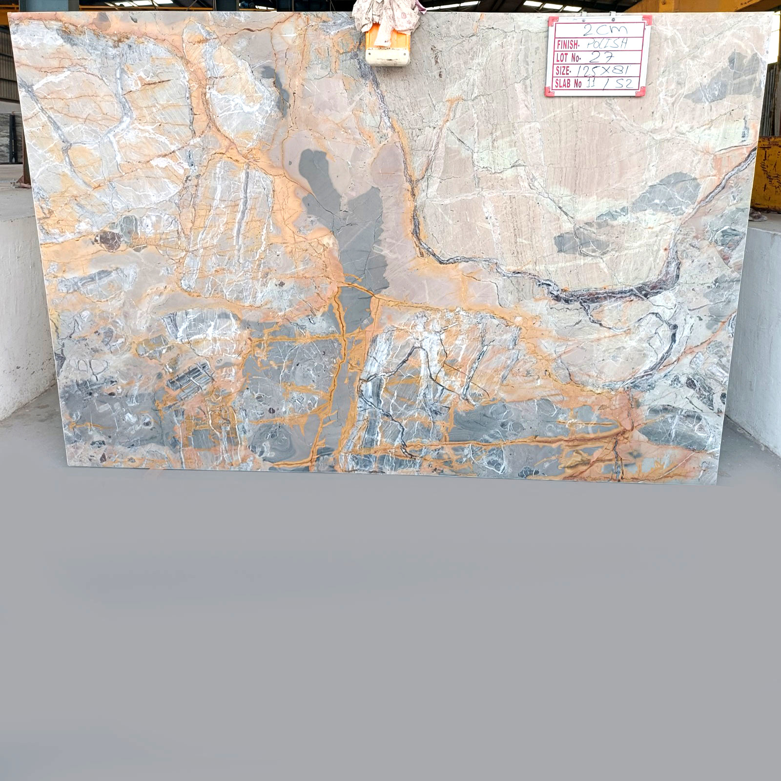 Mango granite gangsaw slab