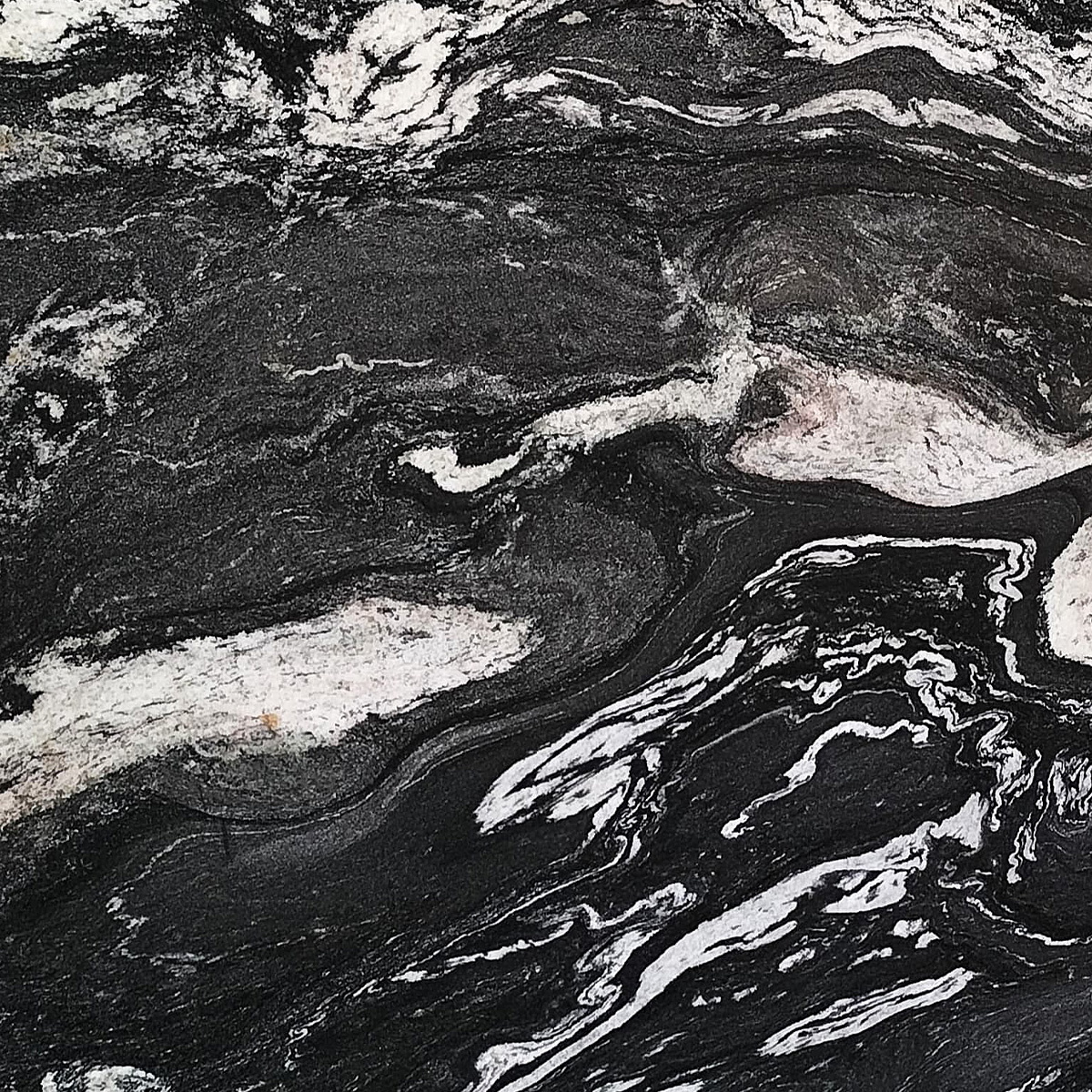 Titanium black granite