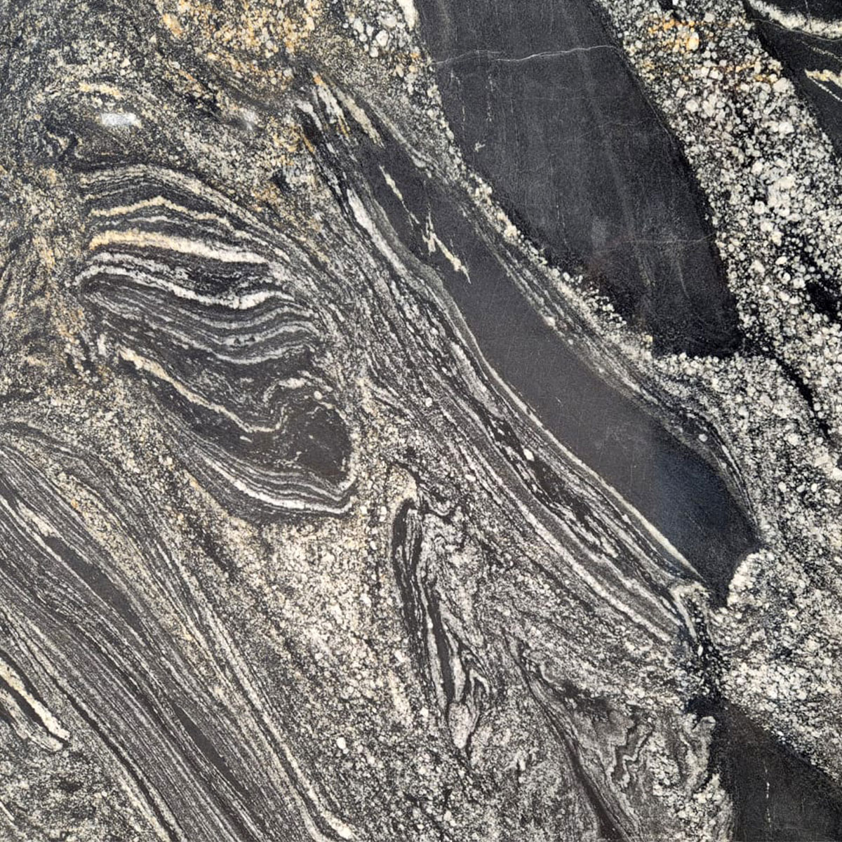 Fusion black granite