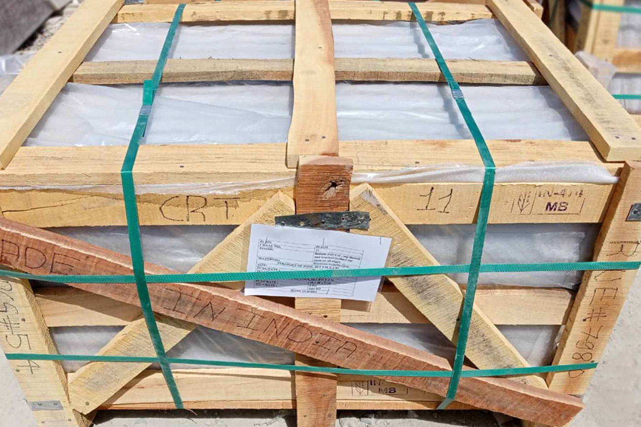 Crate sealing
