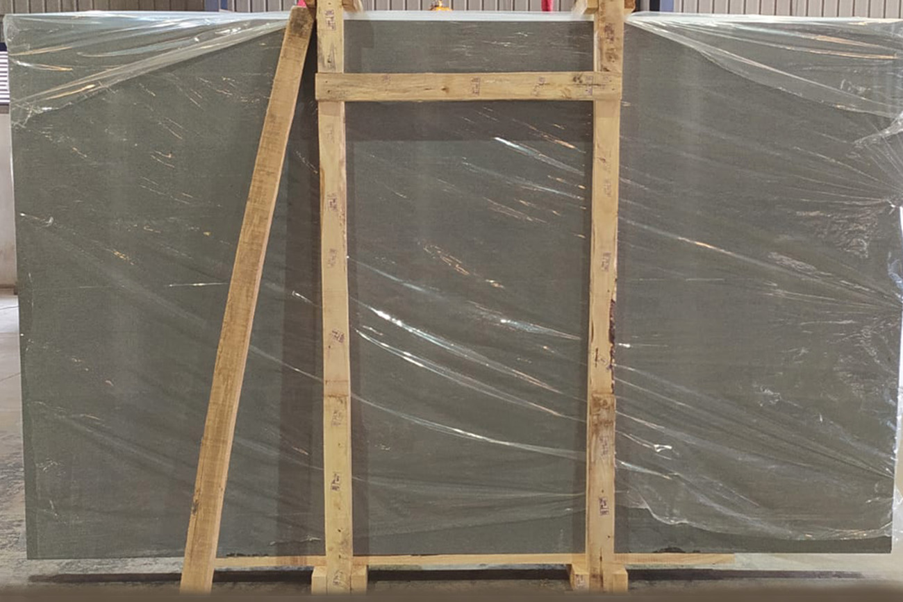 Granite gangsaw slab packaging