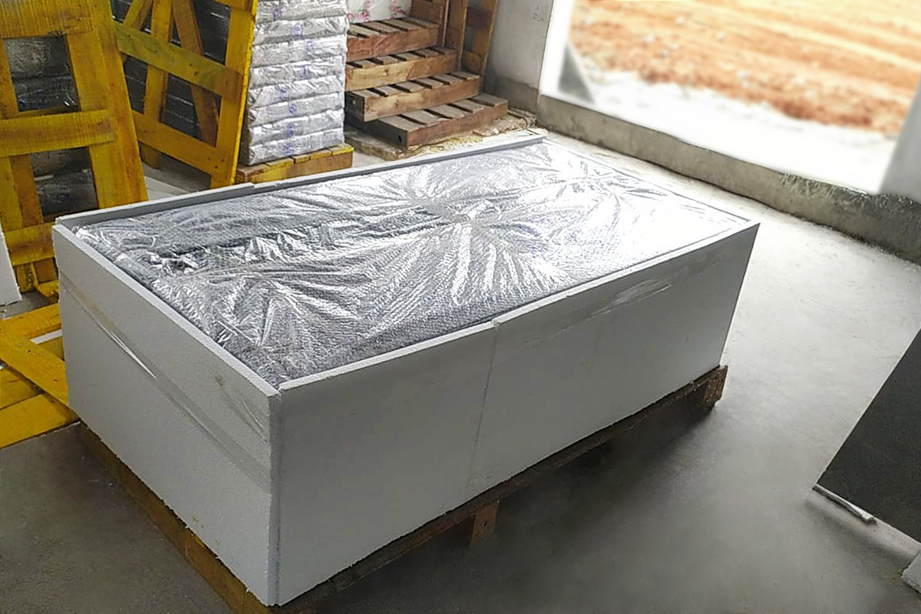 Granite monument outer packaging