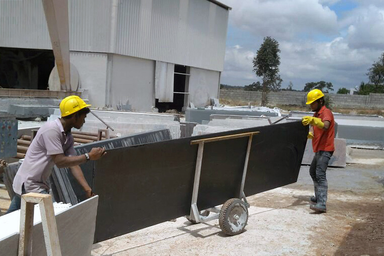 Slab handling