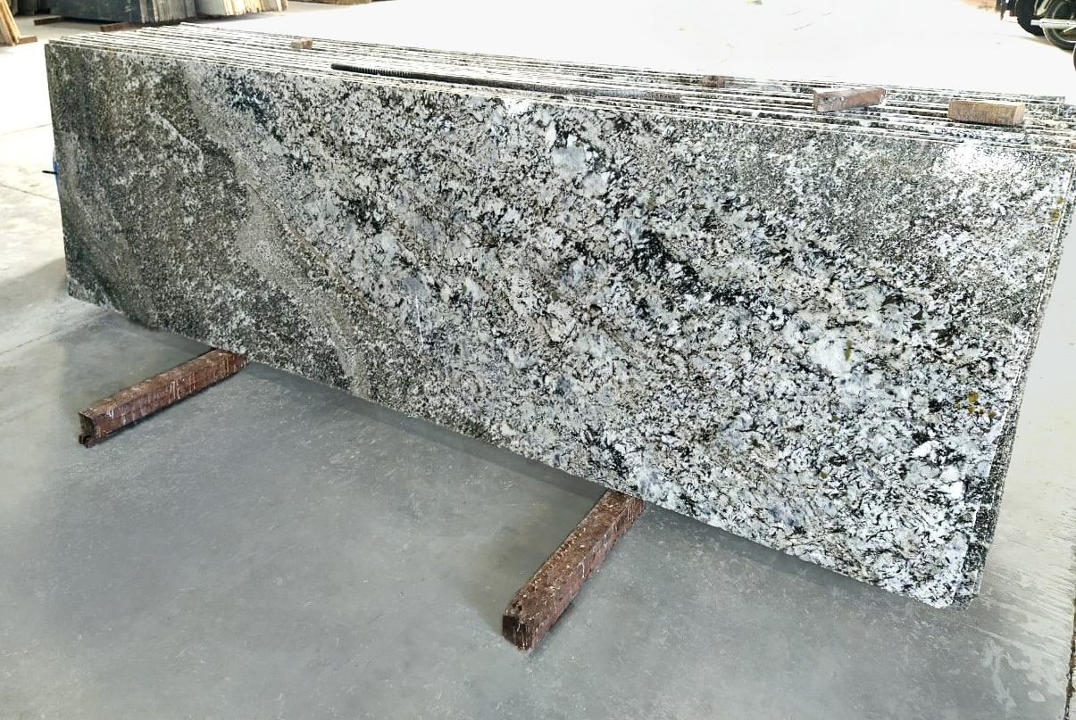 Alaska white granite cutterslabs