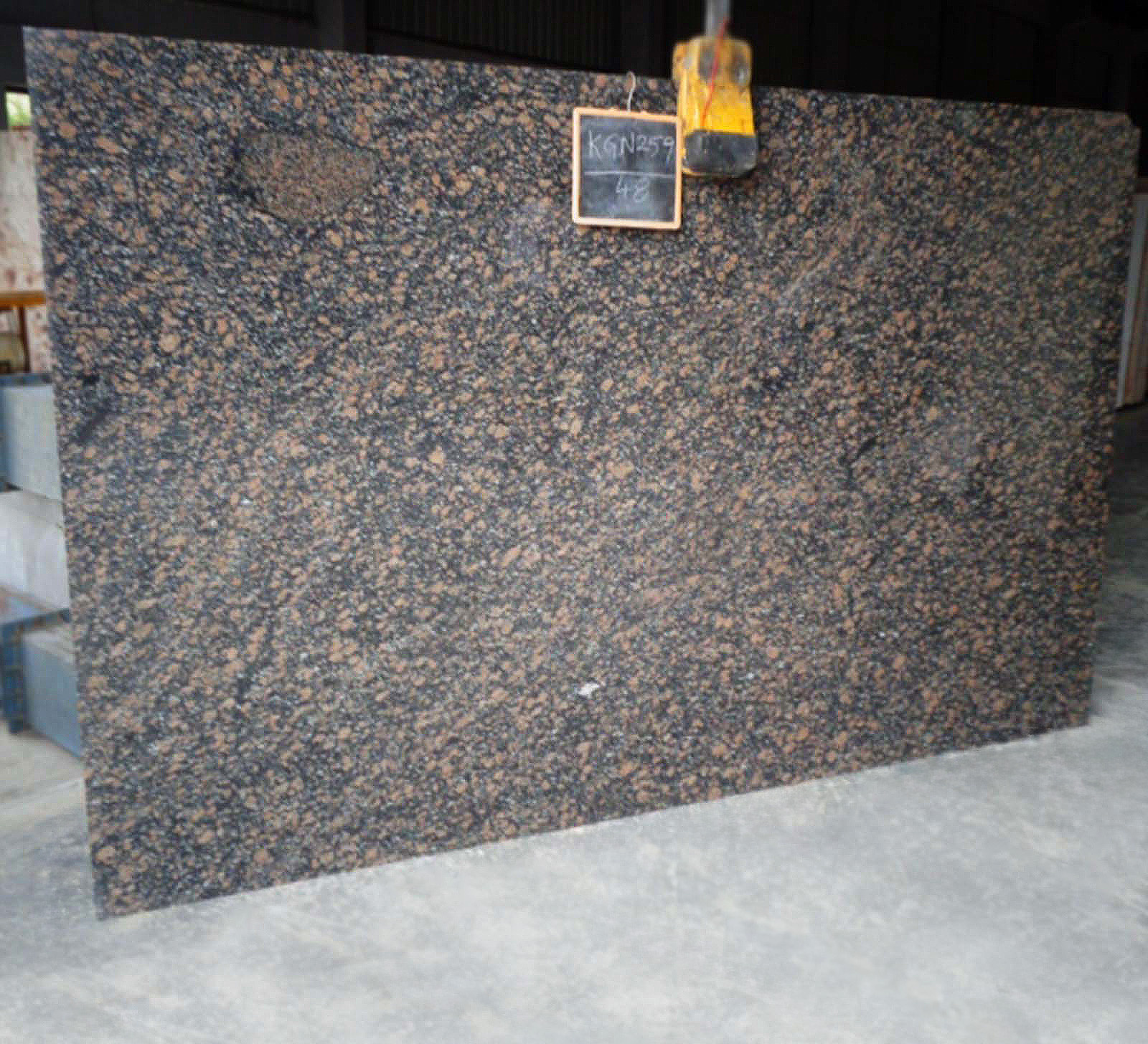 Baltic brown granite gangsaw slab