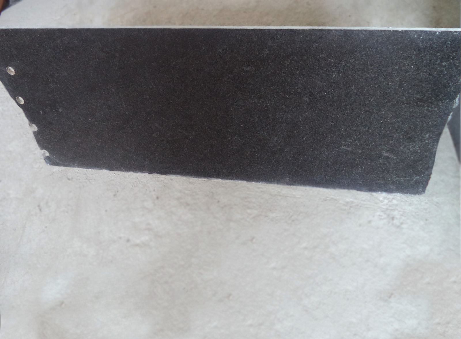 Black pearl granite cutter slab