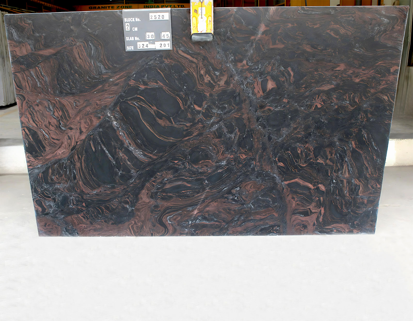 Classic paradiso granite gangsaw slab
