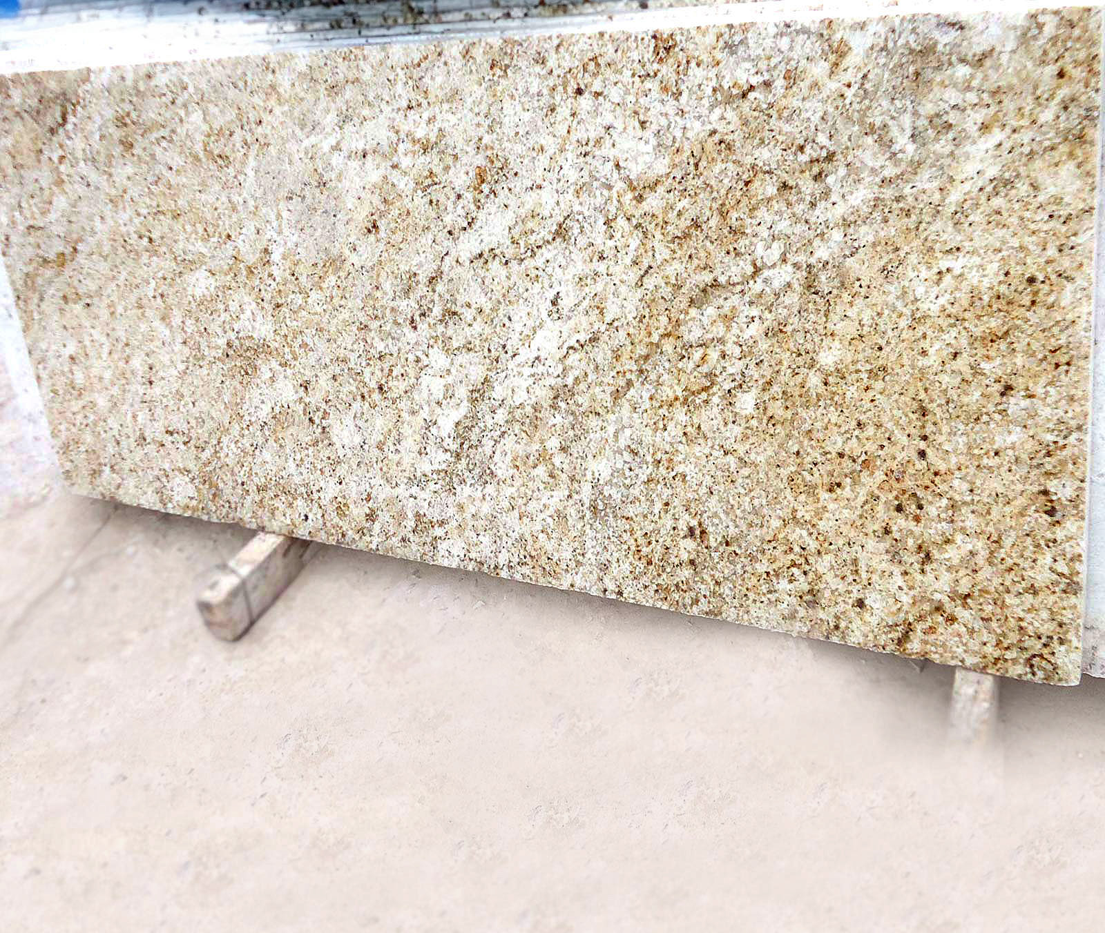 Colonial gold granite cutter slab