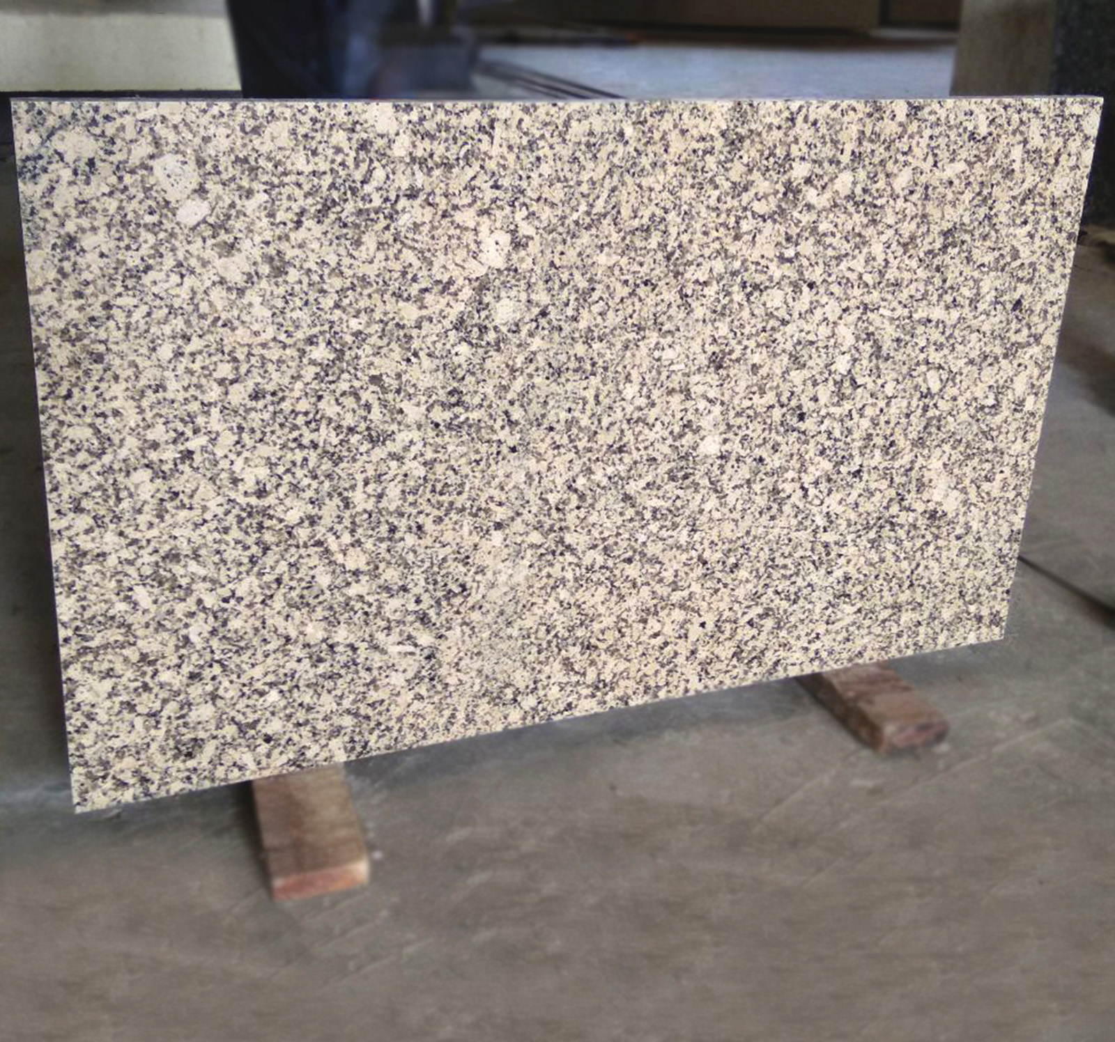 Crystal yellow granite tile