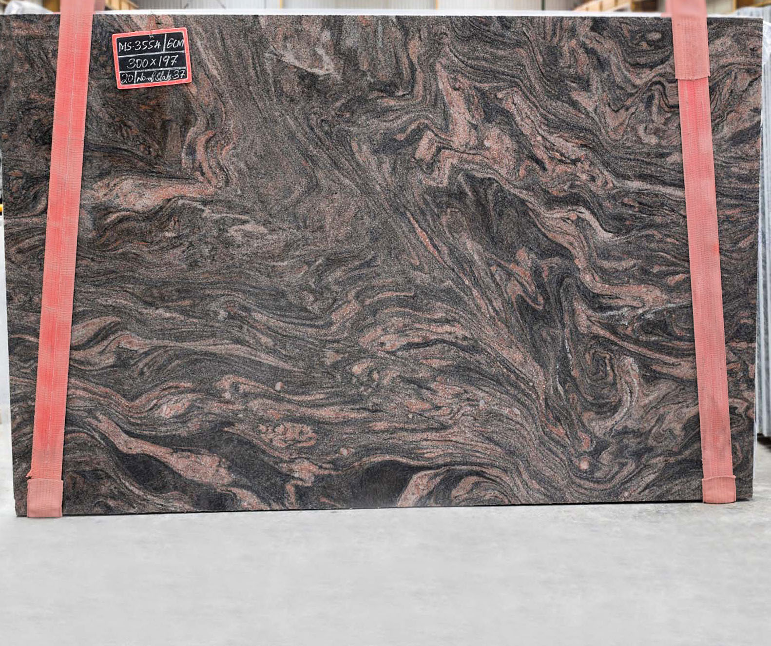Himalayan blue gangsaw slab