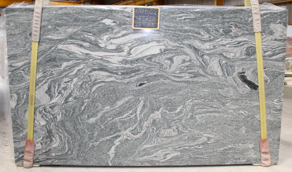 Kuppam green granite gangsaw slab