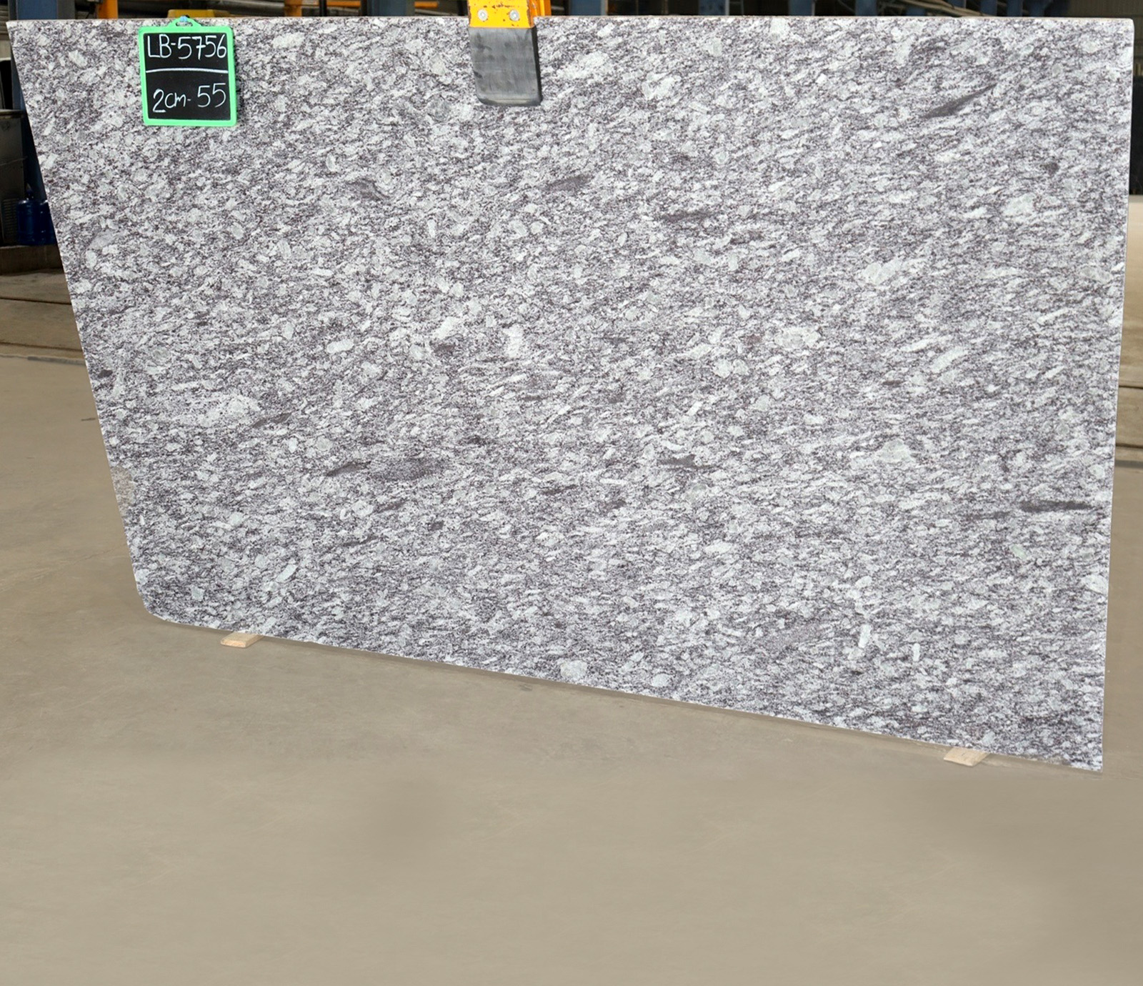 Lavender blue granite gangsaw slab