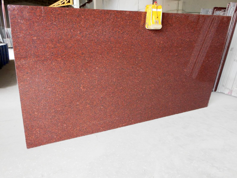 New imperial red gangsaw slab