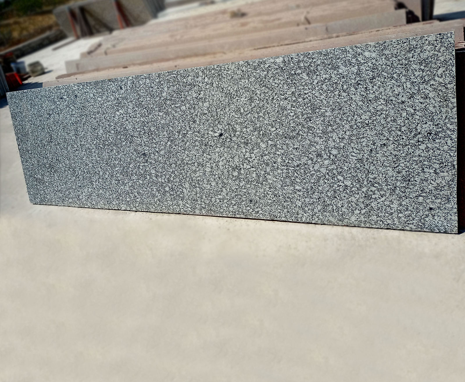 P white granite cutter slabs