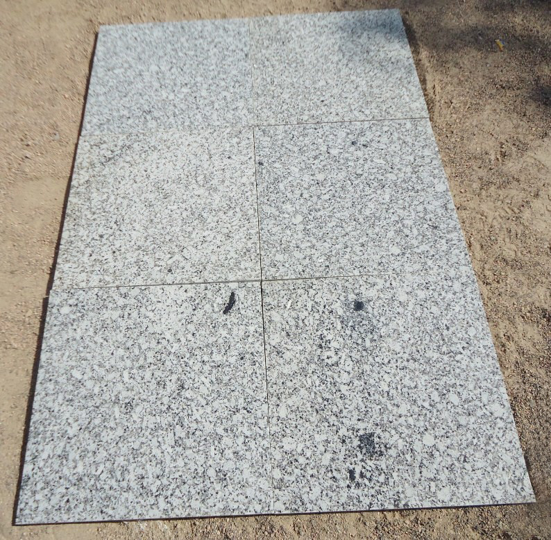 P white granite tiles