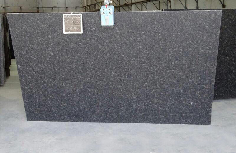 Steel grey granite slab