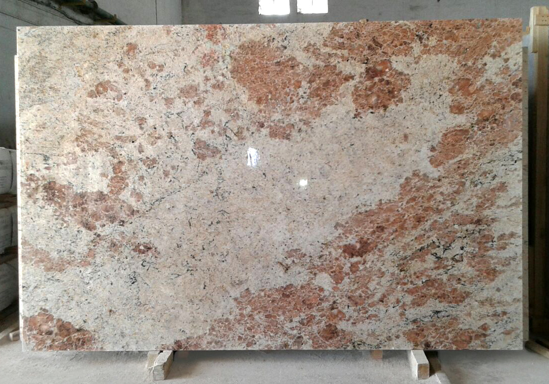 Bahama ivory granite gangsaw slab