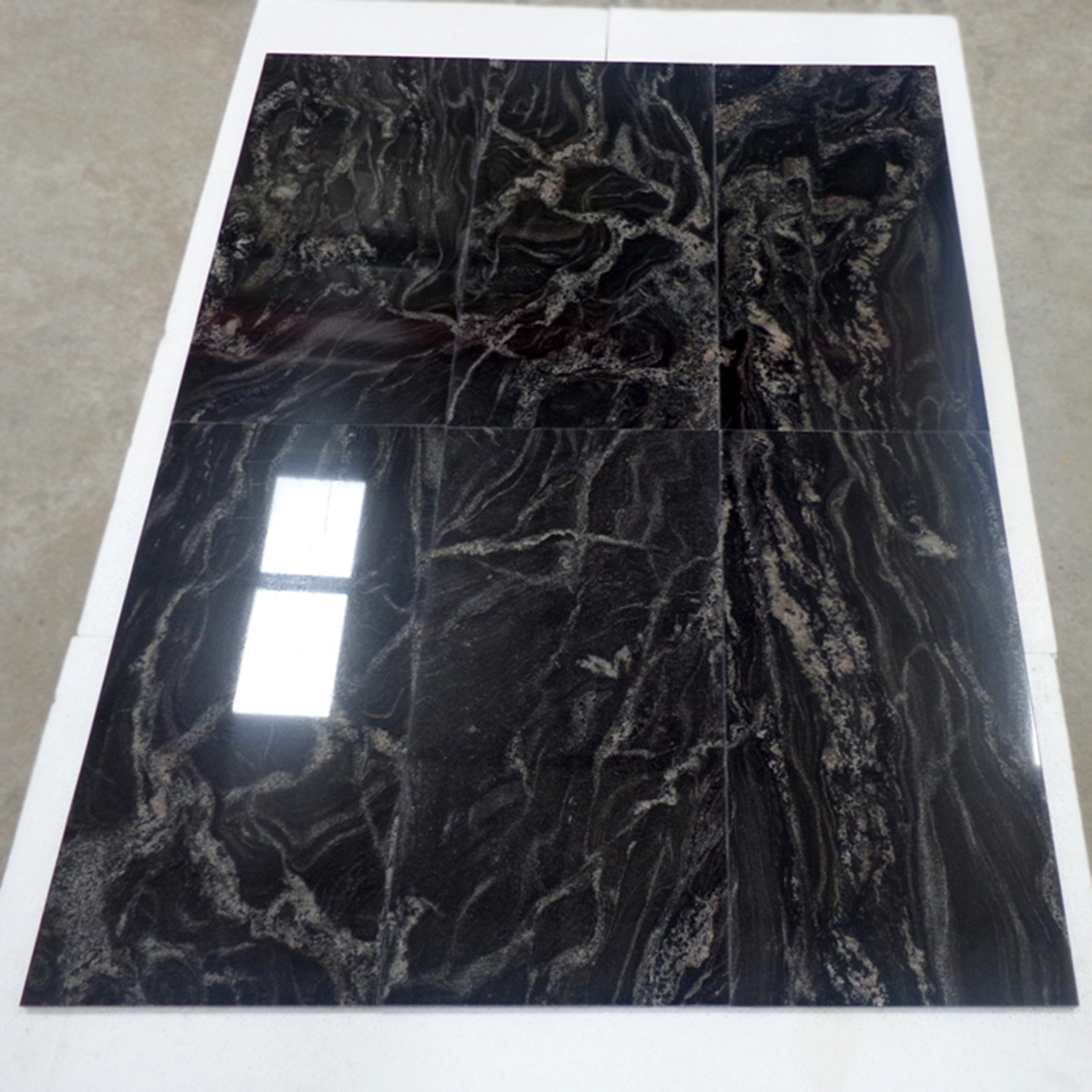 Black forest granite tiles