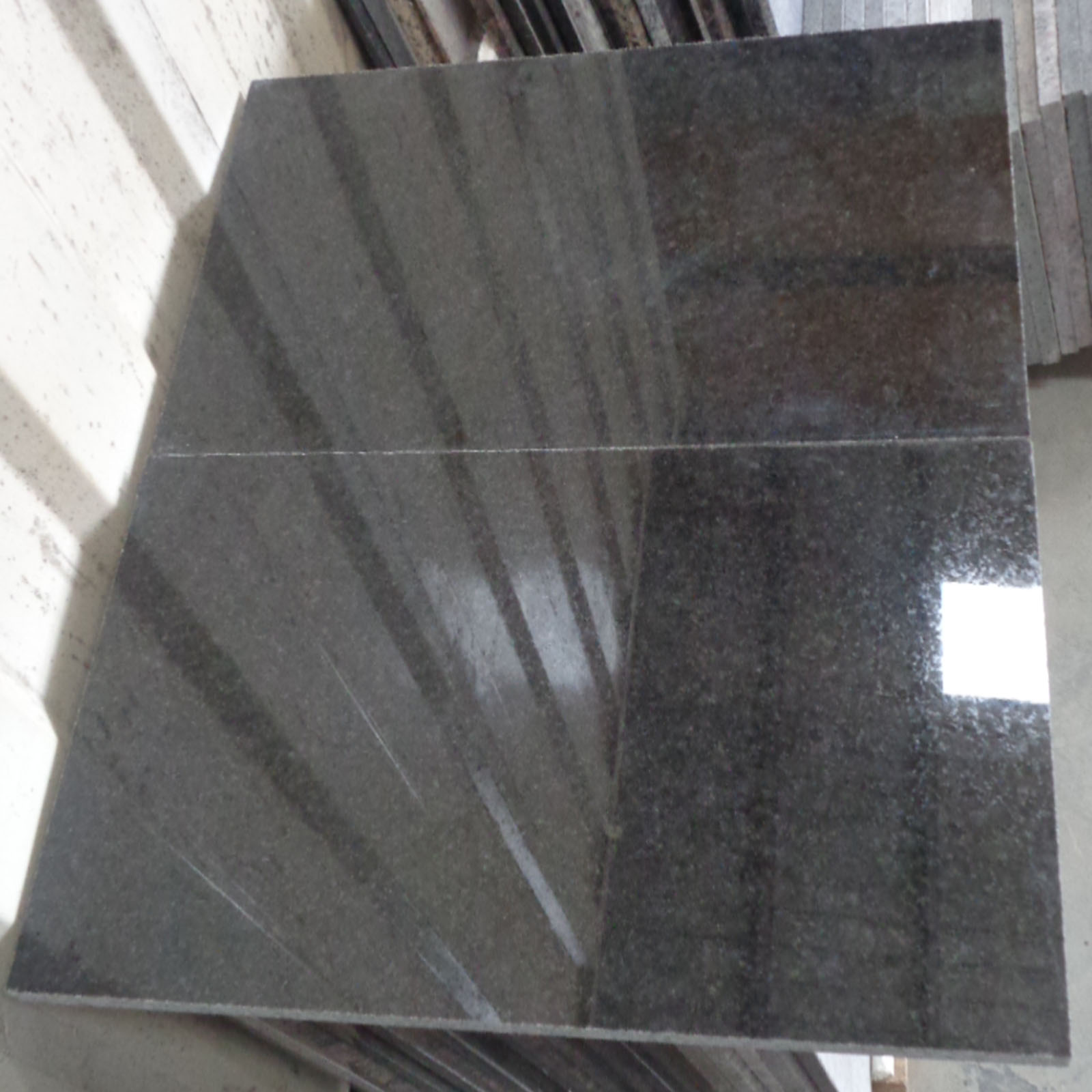 Black pearl granite tile