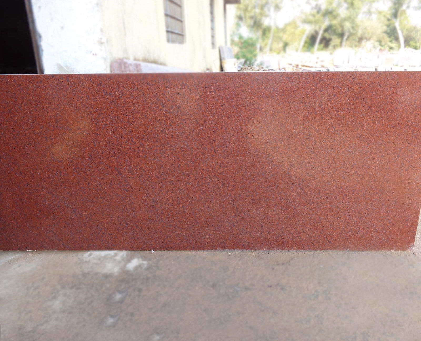 Jhansi red granite cutterslab