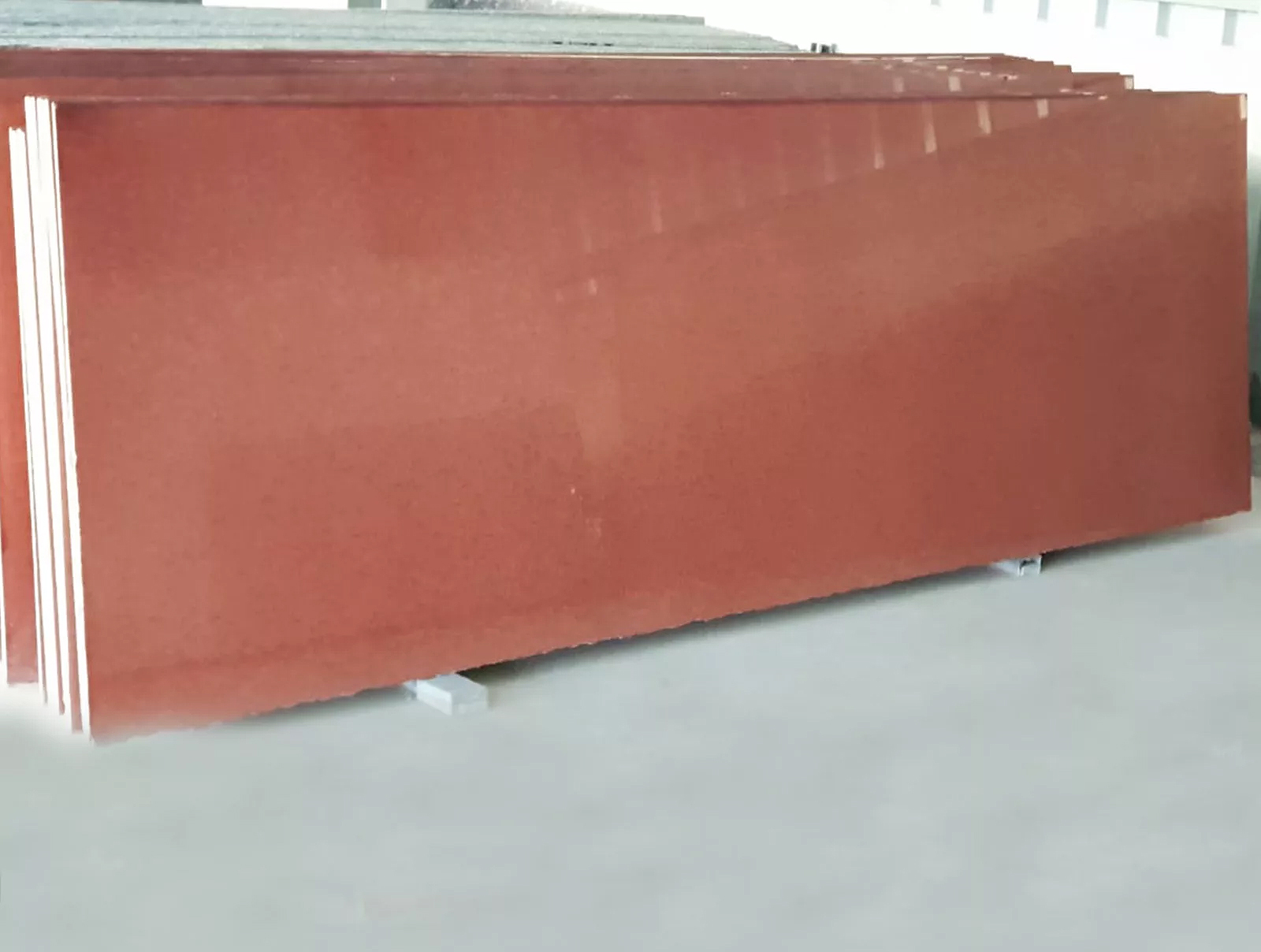 Lakha red granite cutterslab