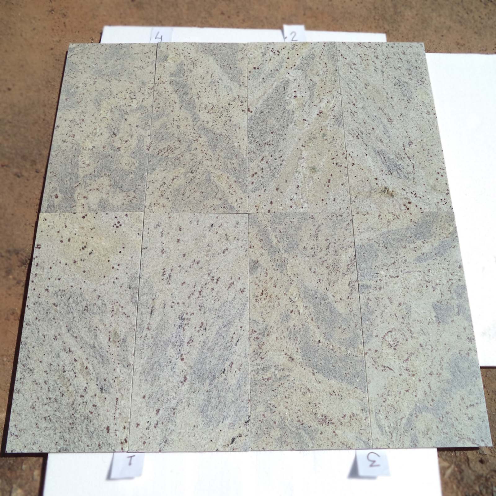 New kashmir white granite tile
