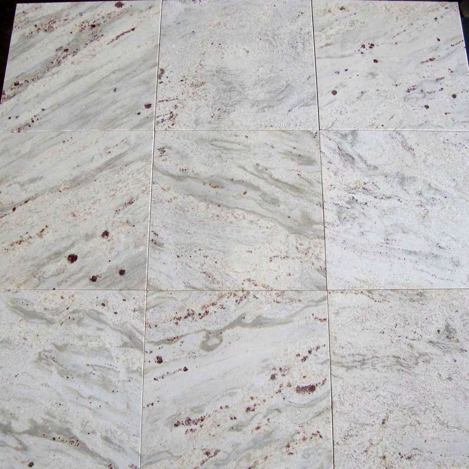 River white granite tiles