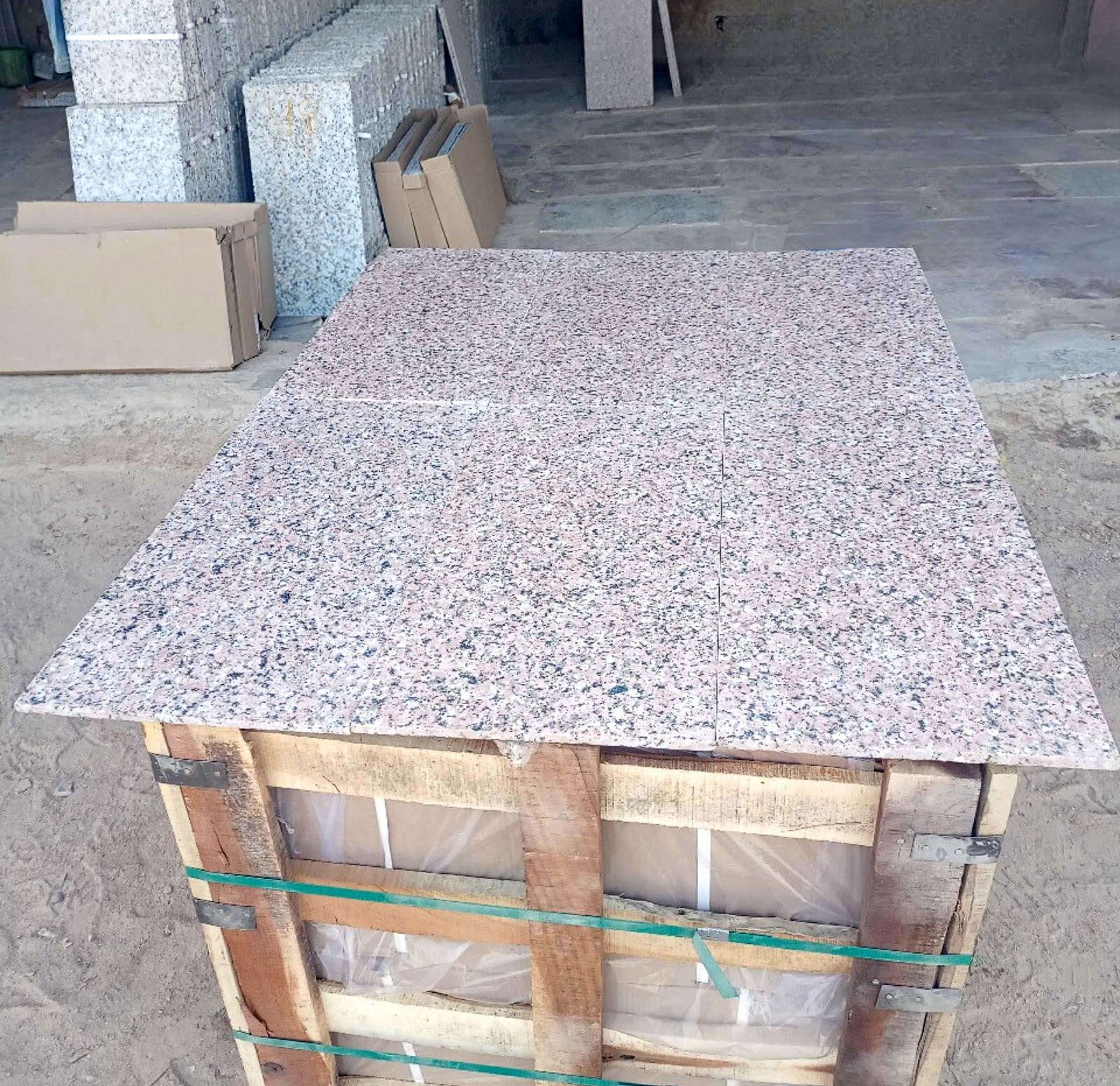 Rosy Pink Tiles