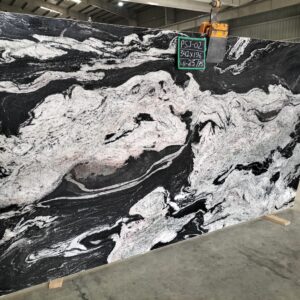 Titanium Black Granite Gangsaw Slabs Manufacturer & Exporter in India