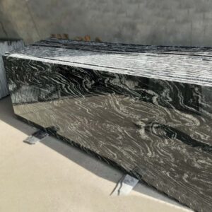 Zebra Black Granite Cutter Slabs Manufacturer & Exporter in India