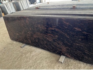 Silky Brown Granite Cutter Slabs Manufacturer & Exporter in India