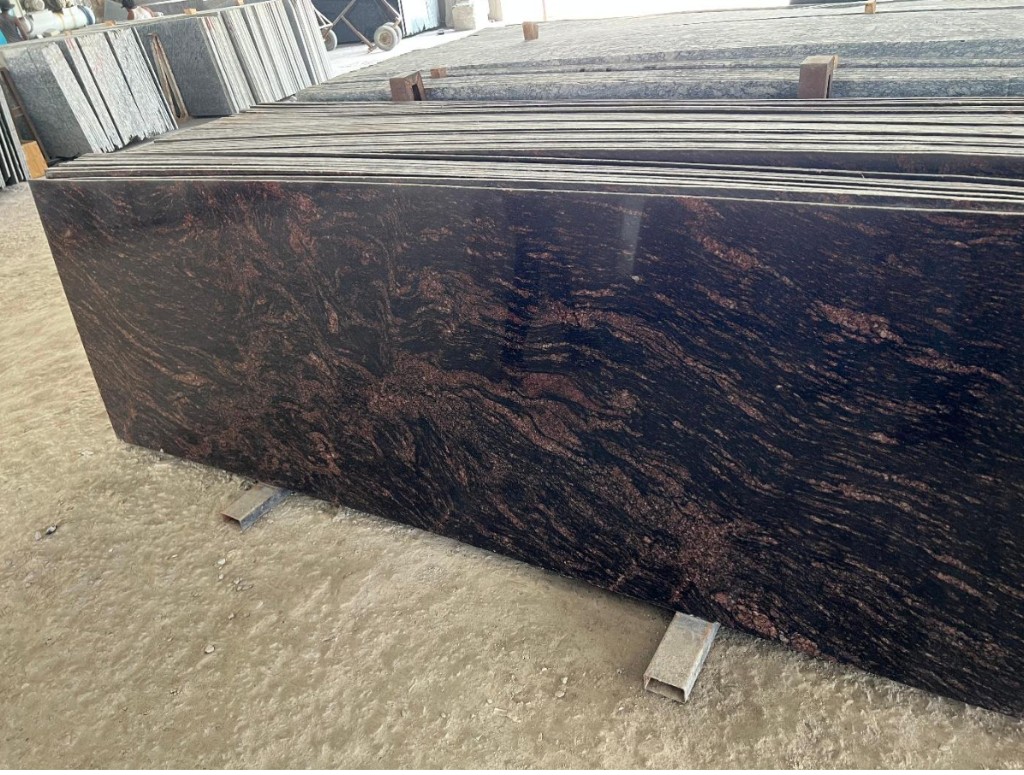 Silky brown granite cuttersab